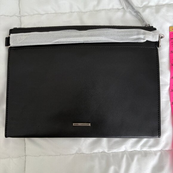 Rebecca Minkoff Nappa Leather Clutch/Wristlet/Travel Pouch - Picture 1 of 11